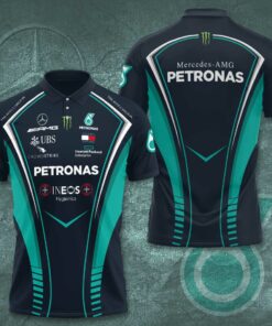 Mercedes AMG Petronas F1 Team 3D Apparels S56 Polo