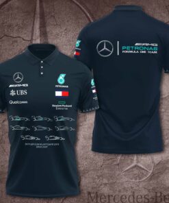 Mercedes AMG Petronas F1 Team 3D Apparels S57 Polo