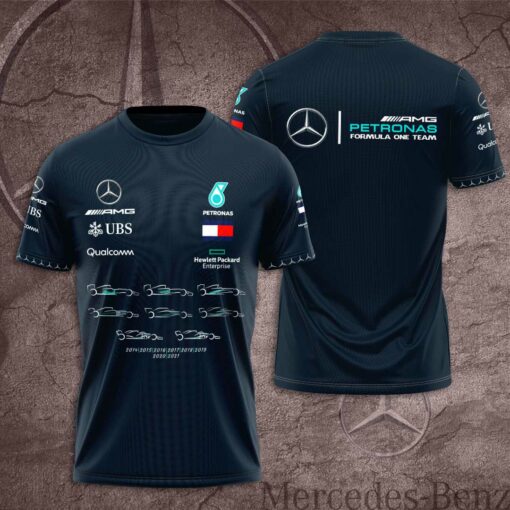 Mercedes AMG Petronas F1 Team 3D Apparels S57 T shirt