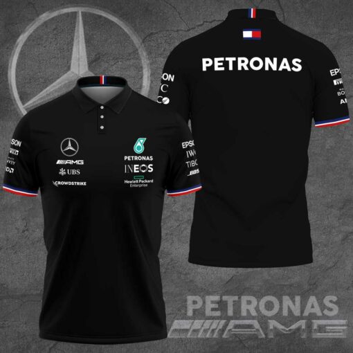 Mercedes AMG Petronas F1 Team 3D Apparels S59 Polo