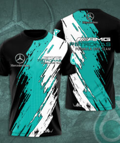 Mercedes AMG Petronas F1 Team 3D T Shirt S15