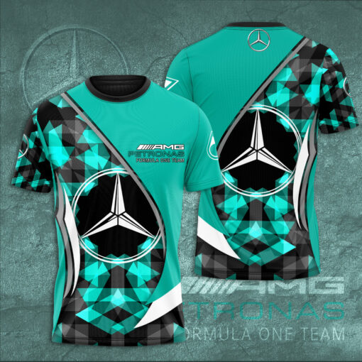Mercedes AMG Petronas F1 Team 3D T shirt S18