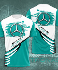 Mercedes AMG Petronas F1 Team 3D T shirt S19