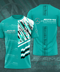 Mercedes AMG Petronas F1 Team 3D T shirt S22