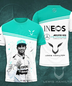 Mercedes AMG Petronas F1 Team 3D T shirt S23