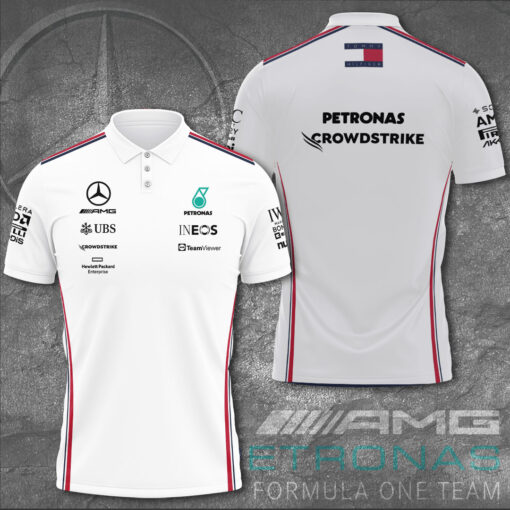 Mercedes AMG Petronas Polo Shirt F1 Apparels