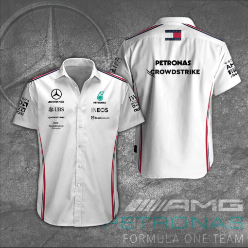 Mercedes AMG Petronas Short Sleeve Shirt F1 Apparels
