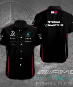 Mercedes AMG Petronas short sleeve shirt F1 Clothes