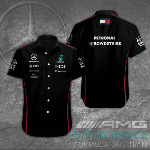 Mercedes AMG Petronas short sleeve shirt F1 Clothes