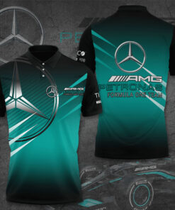 Mercedes And Petronas 3D polo
