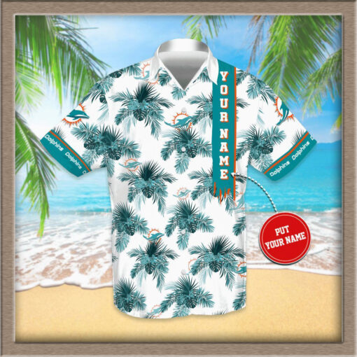 Miami Dolphins 3D Hawaiian Shirt 02