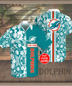 Miami Dolphins 3D Hawaiian Shirt