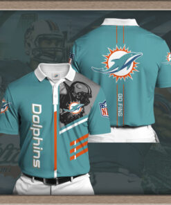Miami Dolphins 3D Polo 01