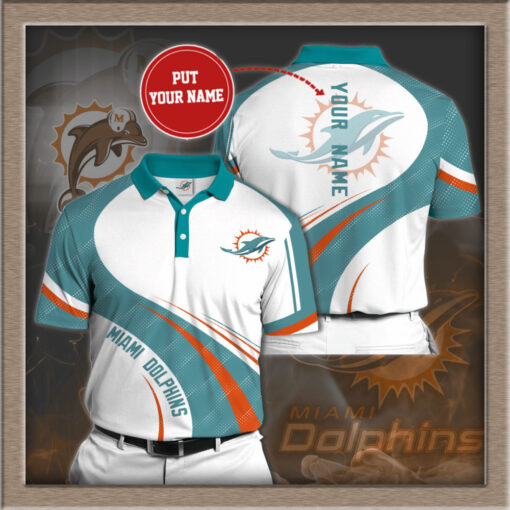 Miami Dolphins 3D Polo 02
