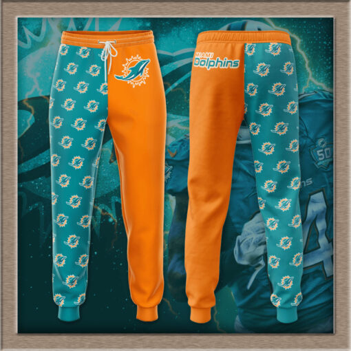 Miami Dolphins 3D Sweatpant 04