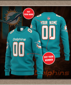 Miami Dolphins 3D Sweatshirt 02