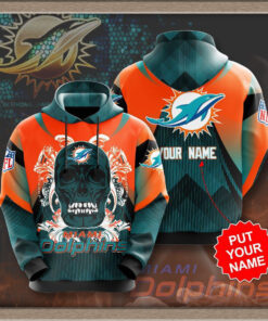 Miami Dolphins 3D hoodie 05