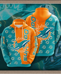 Miami Dolphins 3D hoodie 07