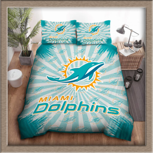 Miami Dolphins bedding set 04