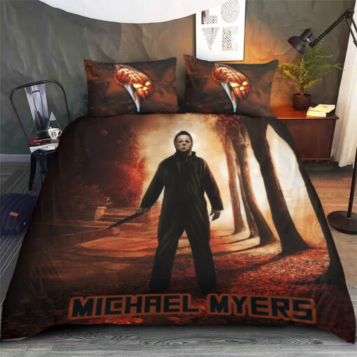 Michael Myers bedding set design 11