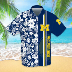 Michigan Wolverines 3D Hawaiian Shirt