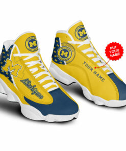 Michigan Wolverines Jordan 13 02