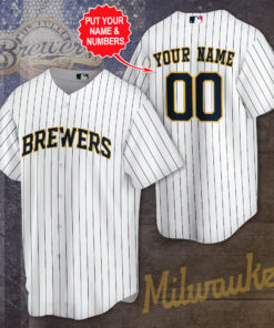 Milwaukee Brewers jersey shirt 04