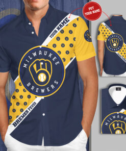Milwaukee Brewers short sleeve shirt 02