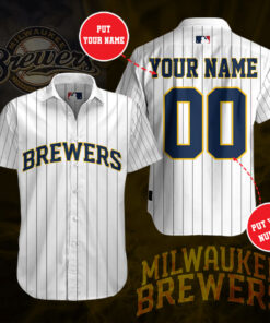 Milwaukee Brewers short sleeve shirt 04