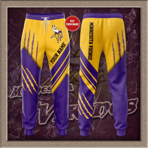 Minnesota Vikings 3D Sweatpant 07
