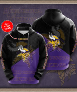 Minnesota Vikings 3D hoodie 015