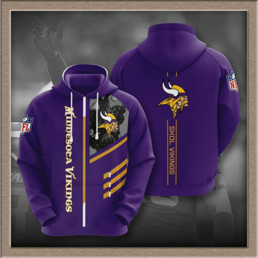Minnesota Vikings 3D hoodie 03