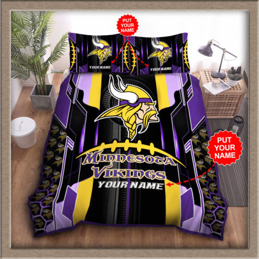 Minnesota Vikings bedding set 03