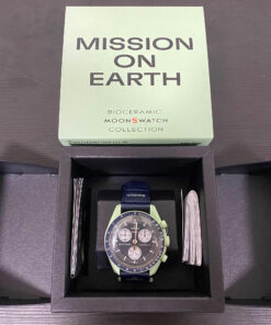 Mission on Earth SO33G100 Bioceramic Moonswatch 1 2