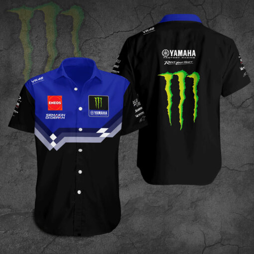 Monster Energy Yamaha MotoGP Apparel Short Sleeve Shirt