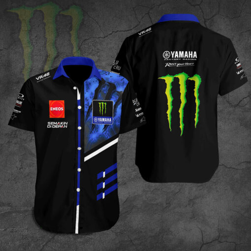 Monster Energy Yamaha MotoGP short sleeve shirt