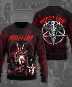 Motley Crue 3D Apparels 2023 sweatshirt