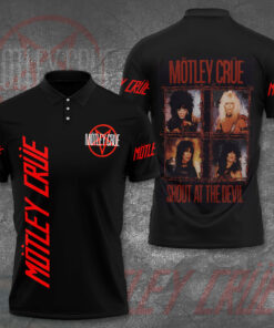 Motley Crue 3D Apparels polo