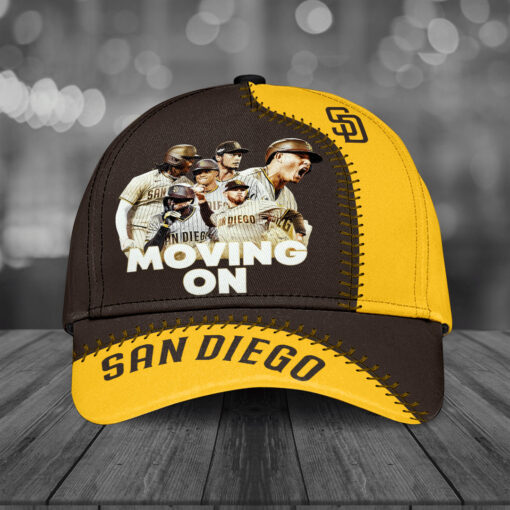 Moving On San Diego Padres Cap Custom Hat 01