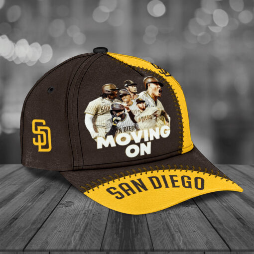 Moving On San Diego Padres Cap Custom Hat 03