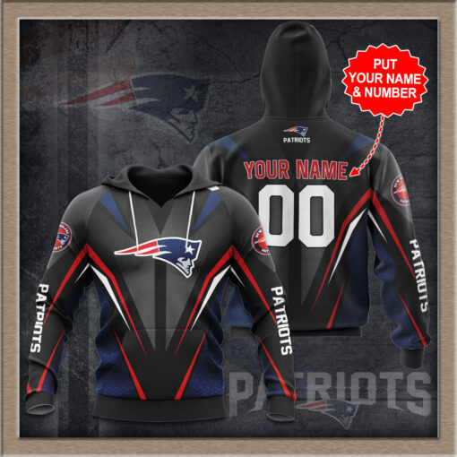 New England Patriots 3D hoodie 06
