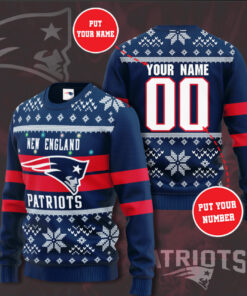 New England Patriots 3D sweater 03