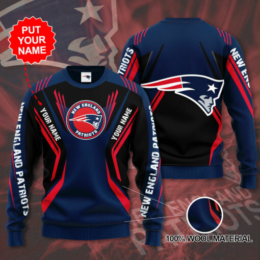 New England Patriots 3D sweater 04