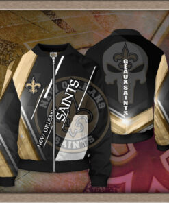 New Orleans Saints 3D Bomber Jacket 04