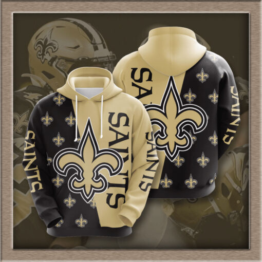 New Orleans Saints 3D hoodie 1