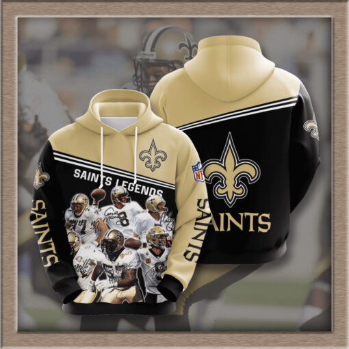 New Orleans Saints 3D hoodie 11