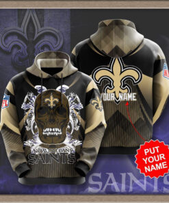 New Orleans Saints 3D hoodie 2