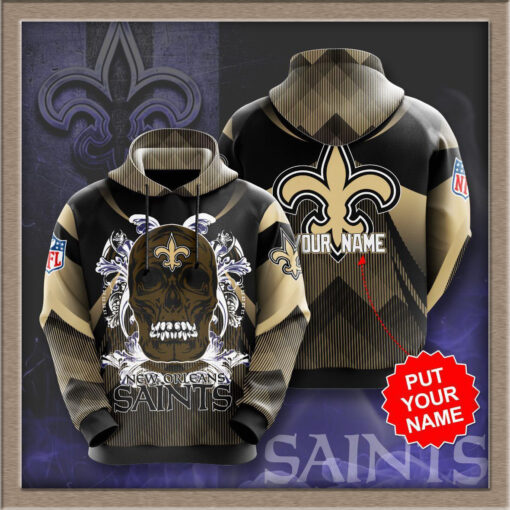 New Orleans Saints 3D hoodie 2