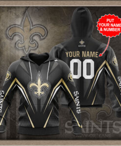 New Orleans Saints 3D hoodie 3