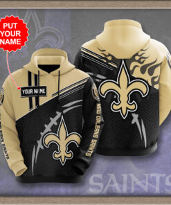 New Orleans Saints 3D hoodie 6